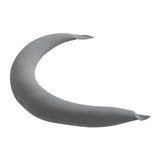 Moon Organic Crescent Maternity Pillow - Light Grey