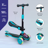 Moon Xplora Baby Scooter With Seat- Blue