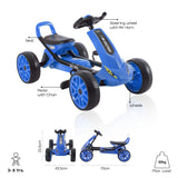 Moon Brizee Baby Go Kart  - Blue