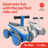 Moon Dasher Ride On Scooter - Blue