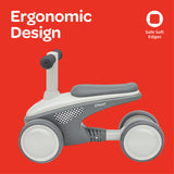 Moon Dasher Ride On Scooter - Grey