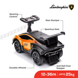 Moon Lamborghini Essenza SC V12 Ride On - Yellow