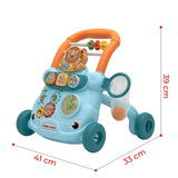 Moon Baby Push Activity Walker - Blue