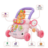 Moon Baby Push Activity Walker - Pink