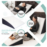 Moon Cool Gel Wedge Pillow - 60x60x25