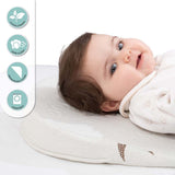 Moon Universal Crib Wedge - Half Moon Bamboo Rayon