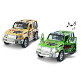 Stem 1:32 Graffiti Toyota Jeep 1Pc (Color May Vary)