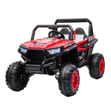 MYTS Funky Kids' Off-Road Electric Ride-On Buggy - Red