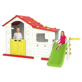 MYTS Indoor Playhouse With Slide & Activity Area