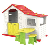 MYTS Playhouse With Activity Area With Side Table & Chair