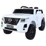 MYTS 12V Super Sport Nissan Patrol Rideon For Kids - White