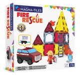 Magna-Tiles Fire Rescue Magnetic Construction Set - 27pcs