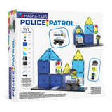 Magna-Tiles Police Patrol Magnetic Construction Set - 20pcs