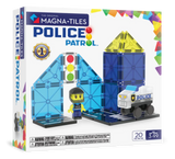 Magna-Tiles Police Patrol Magnetic Construction Set - 20pcs