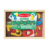 Melissa and Doug Magnetic Wooden Numbers