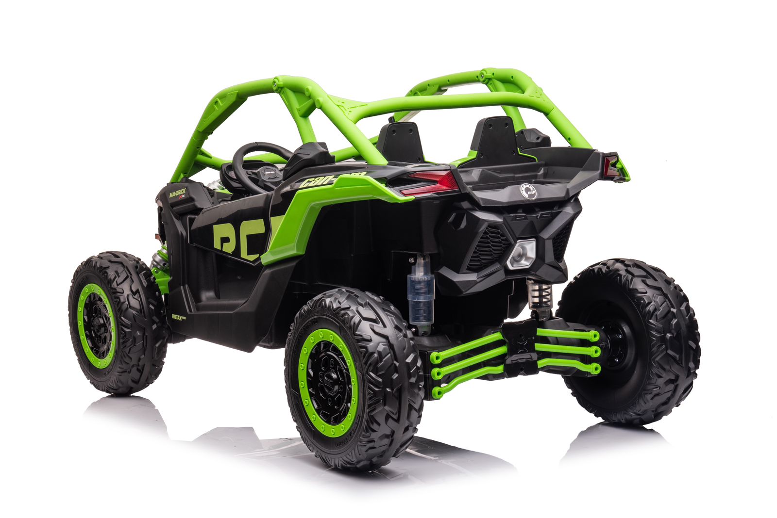 megastar-rideons-24v-licensed-can-am-maverick-utv-buggy-green-3