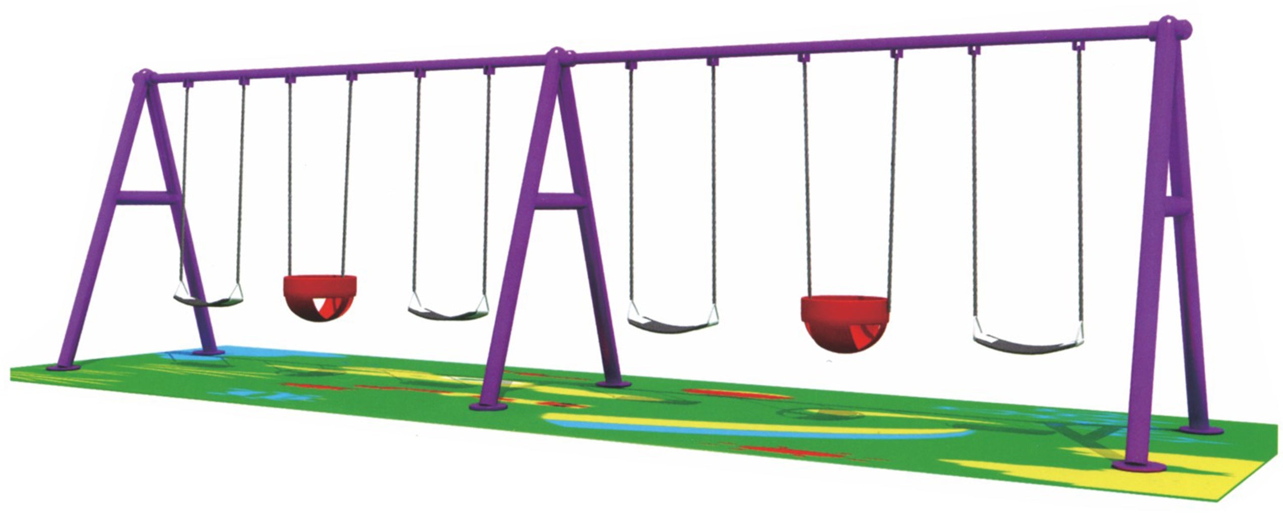 megastar-garden-six-seater-kids-play-swing-set-2