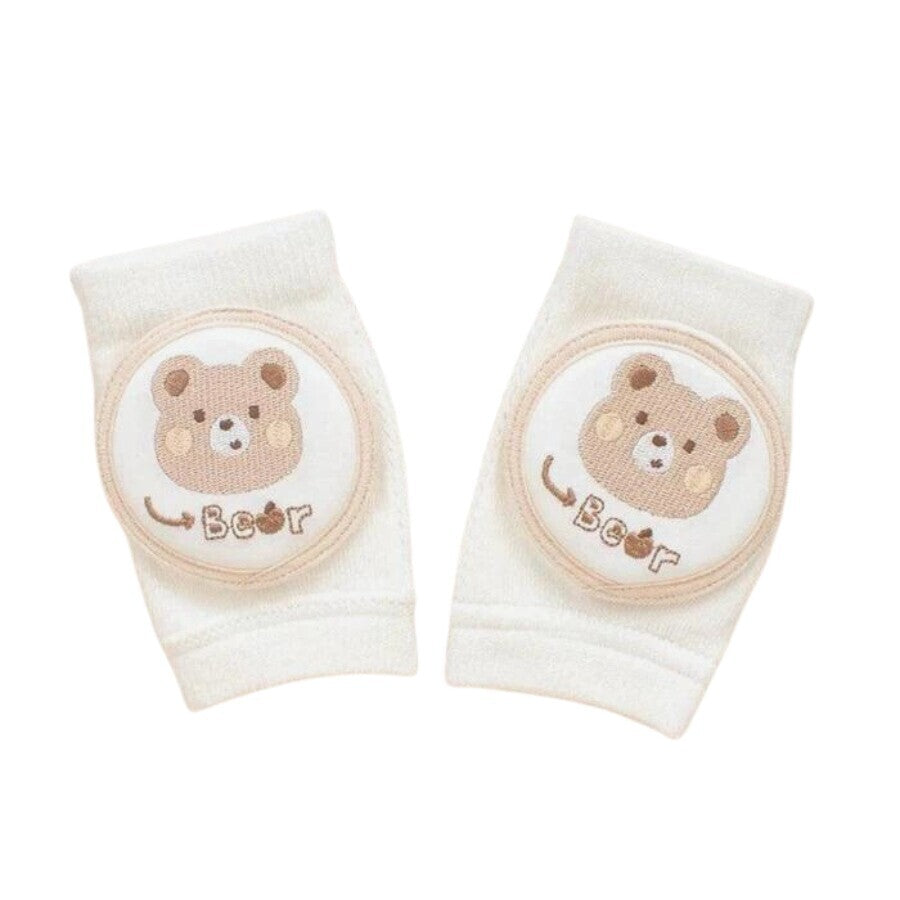 Pikkaboo Soft Crawl Baby Knee Pad - Bear