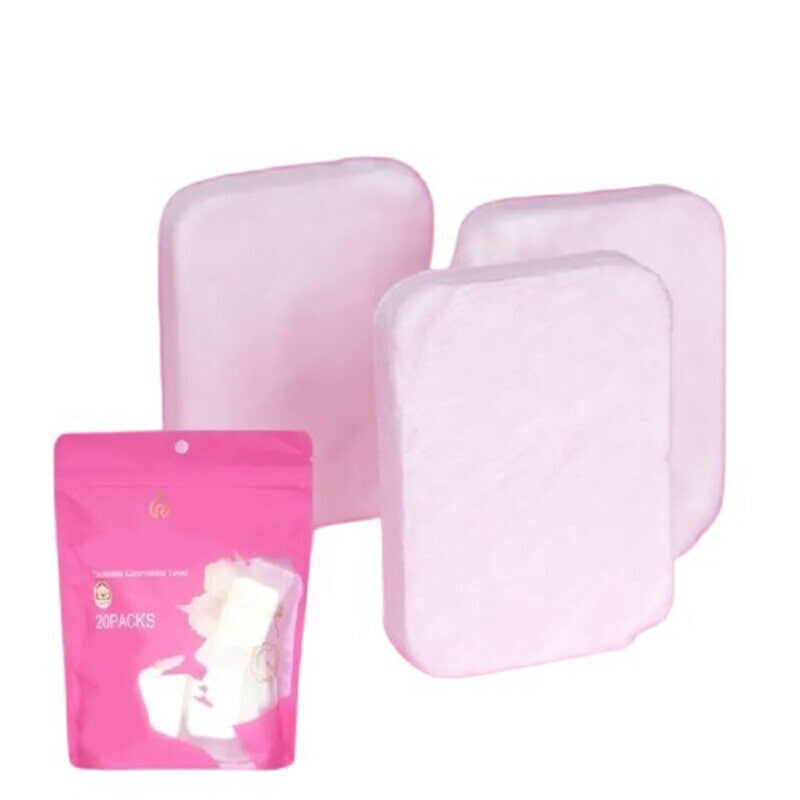 Pikkaboo Travel Mate Outdoor Compressed Towels - 20 Pcs