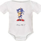 Pikkaboo Baby Bodysuit Onesie - Sonic