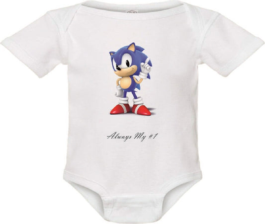 Pikkaboo Baby Bodysuit Onesie - Sonic