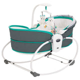 Mastela 5 in 1 Baby Rocker & Bassinet Cradle - Green