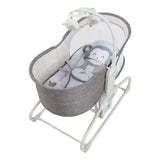 Mastela 4-In-1 Deluxe Multi-Functional Bassinet - Dark Grey