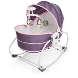 Mastela 5 in 1 Baby Rocker & Bassinet Cradle - Pink