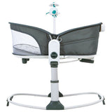 Mastela 6 In 1 Baby Bassinet And Rocker - Dark Grey