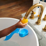 Matchstick Monkey Bathtime Slide Set - Blue