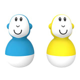 Matchstick Monkey Bathtime Wobblers - Blue & Yellow