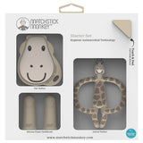 Matchstick Monkey Teething Starter Set - Gigi Giraffe