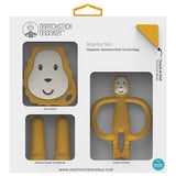 Matchstick Monkey Teething Starter Set - Ludo Lion