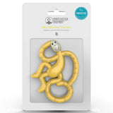 Matchstick Monkey Mini Monkey Teether - Yellow