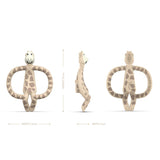 Matchstick Monkey Animal Teether & Muslin Gift Set - Giraffe
