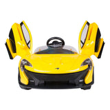 Mclaren P1 Rideon Car 12V - Yellow