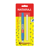 Nataraj Mechano Cylindrical Eraser With Ipc Eraser Refill Pack