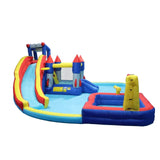 Megastar 10 In 1 Inflatable H20 Water Fight Bounce House Water Park