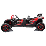 Megastar Blade XXL Kids Electric Ride-On 4 Seater Dune Buggy Jeep 24V - Red