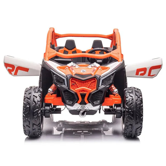 megastar-rideons-24v-licensed-can-am-maverick-utv-buggy-white-3