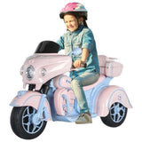 Megastar Licensed Electric Rideon Kids  Frozen 3 Wheel Bike 12V - Pink