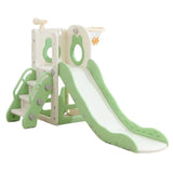 Megastar 4-In-1 Baby Slide Outdoor Indoor Playground With Basketball Hoop And Binoculars