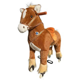 Megastar Gallop 'N' Play Action-Packed Mechanical Horse Riding Toy For - Brown