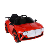 Megastar Ride On 12V Bentley Style Electric Kids Battery Operated Car - Red