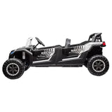 Megastar Blade XXL Kids Electric Ride-On 4 Seater Dune Buggy Jeep 24V - Black