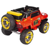 Megastar Electric Ride-On 12V Classic Safari Cruiser SUV Car For Kids With Remote Control - Red
