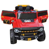 Megastar Electric Ride-On 12V Classic Safari Cruiser SUV Car For Kids With Remote Control - Red