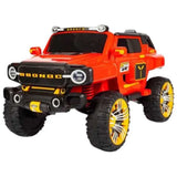 Megastar Electric Ride-On 12V Classic Safari Cruiser SUV Car For Kids With Remote Control - Red