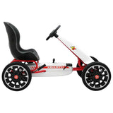 Megastar Pedal Pro Go Kart Ride On For Kids - White