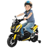 Megastar Ride On Scooterino 12V Kids Electric Motorbike Safe, Stylish, And Fun Ride-On Toy - Yellow